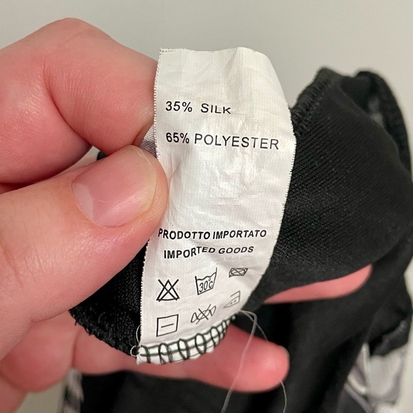 Vintage Y2K Flowy Ruffle Drop Waist Whimsigoth Fairycore Midi Length Dress - Picture 10 of 10